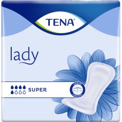 tena lady super - pannolone sagomato piccolo per incontinenza leggera 15 pezzi